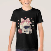 Chic cozy touchdown champ coquette Tri-Blend shirt (Vorderseite)