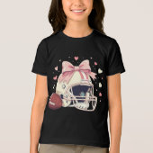 Chic cozy touchdown champ coquette Tri-Blend shirt (Vorderseite)