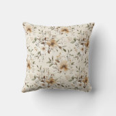 Chic Cream Butterflies Kissen (Rückseite)
