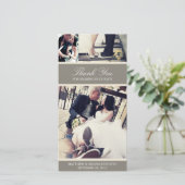 CHIC CREAM GRATITUDE | DANKE, DASS DU KARTE (Stehend Vorderseite)