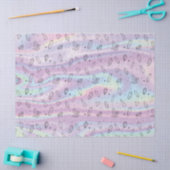 Chic Crystal Holographic Gemustert Magic Seidenpapier (Basteln)