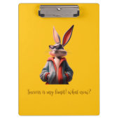 Chic Custom Clipboard von Nishaam Klemmbrett (Vorderseite)