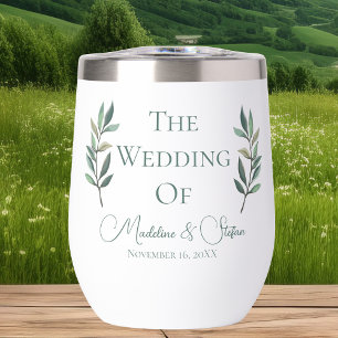 Chic Custom Eucalyptus Blätter Botanische Hochzeit