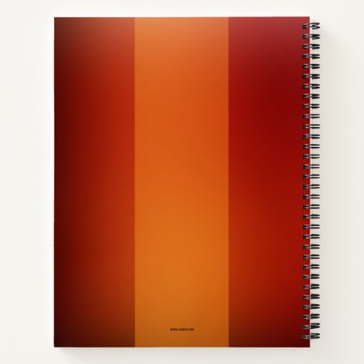 Chic Custom Fotos Gatsby Inspiriert Bullet Noteboo Notizbuch (Rückseite)