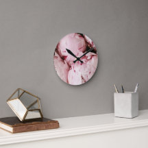 Chic Custom Wall Clock - Moderne Wohngestaltung