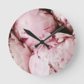 Chic Custom Wall Clock - Moderne Wohngestaltung Runde Wanduhr (Vorderseite)