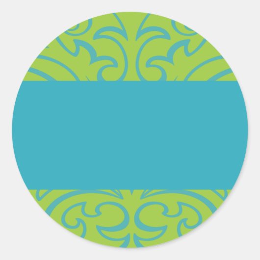 Chic Customizable Stickers (Vorderseite)