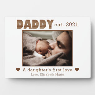 Chic Daddy Established Daughter's First Love Foto Fotoplatte