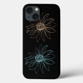 Chic Daisies Case-Mate iPhone Hülle (Rückseite)