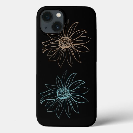 Chic Daisies Case-Mate iPhone Hülle (Rückseite)