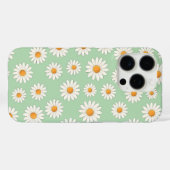 Chic Daisy Blume Pattern - Niedliches Blumendesign Case-Mate iPhone Hülle (Rückseite (Horizontal))