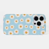 Chic Daisy Blume Pattern - Niedliches Blumendesign iPhone Hülle (Rückseite (Horizontal))