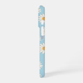 Chic Daisy Blume Pattern - Niedliches Blumendesign iPhone Hülle (Linke Seite)