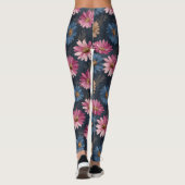 Chic Daisy Sparkle Gym Umstandsmode Leggings (Rückseite)