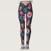 Chic Daisy Sparkle Gym Umstandsmode Leggings (Vorderseite)