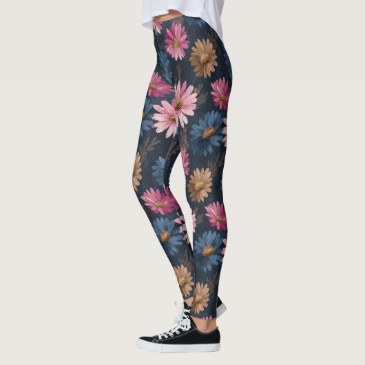 Chic Daisy Sparkle Gym Umstandsmode Leggings (Links)