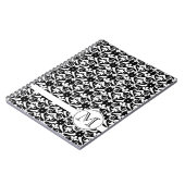 Chic Damast Notizblock (Linke Seite)