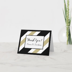 CHIC DANK YOU NOTE_WHITE/BLACK/506 KHAKI DANKESKARTE
