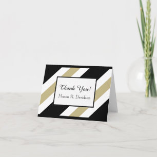 CHIC DANK YOU NOTE_WHITE/BLACK/506 KHAKI DANKESKARTE