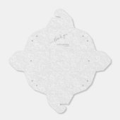 Chic Danke, Script Geschenkschachtel (Ungefaltet)