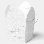 Chic Danke, Script Geschenkschachtel (Geöffnet)