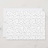 Chic "danken Ihnen für Sein mein Trauzeuge " Dankeskarte (Rückseite)