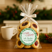 Chic Dark Green White Damask Blumenmuster