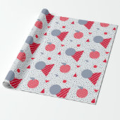Chic Decorative Celebration Chic Wedding Vielen Da Geschenkpapier (Ungerollt)