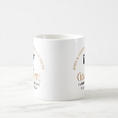 Chic Dental School Custom Dentist Abschluss Kaffeetasse (Mittel)