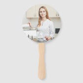 Chic Dental School Custom Dentist Graduation Party Fächer (Rückseite)