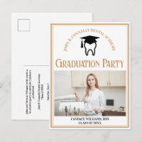 Chic Dental School Foto Custom Graduation Party