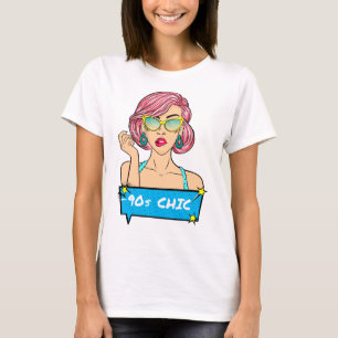 Chic der 90er Jahre T-Shirt