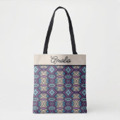 Chic Diamant- und Oval-Symmetrie Tasche (Vorderseite)