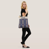 Chic Diamant- und Oval-Symmetrie Tasche (Am Model)