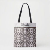 Chic Diamant- und Oval-Symmetrie Tasche (Vorderseite)