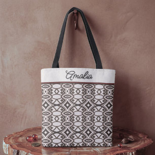 Chic Diamant- und Oval-Symmetrie Tasche