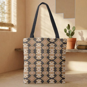 Chic Diamant- und Oval-Symmetrie Tasche