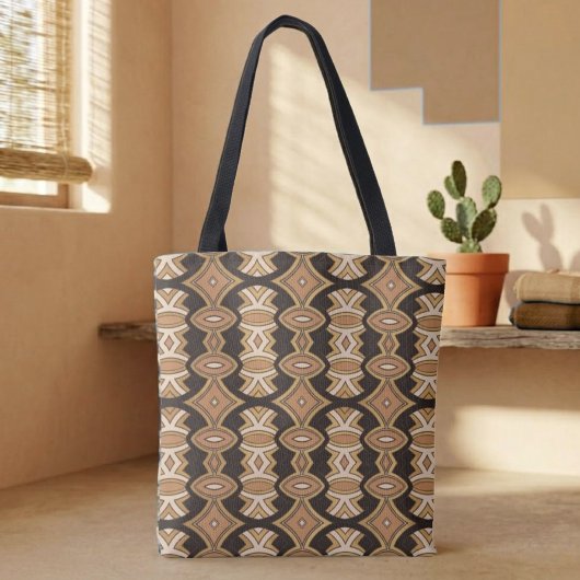 Chic Diamant- und Oval-Symmetrie Tasche