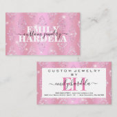 Chic Diamond Custom Jewelier Visitenkarte (Vorne/Hinten)