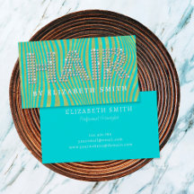 Chic Diamonds Gold Aquamariner Friseur Friseur