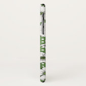 Chic Dogwood Blossoms & Polka Dot Pattern Case-Mate iPhone Hülle (Hinten/Links)