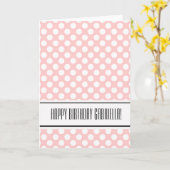 Chic Dots Karte (Gelbe Blume)