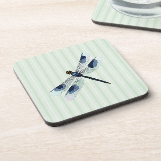 Chic Dragonfly Cork Back Untersetzer (Linke Seite)