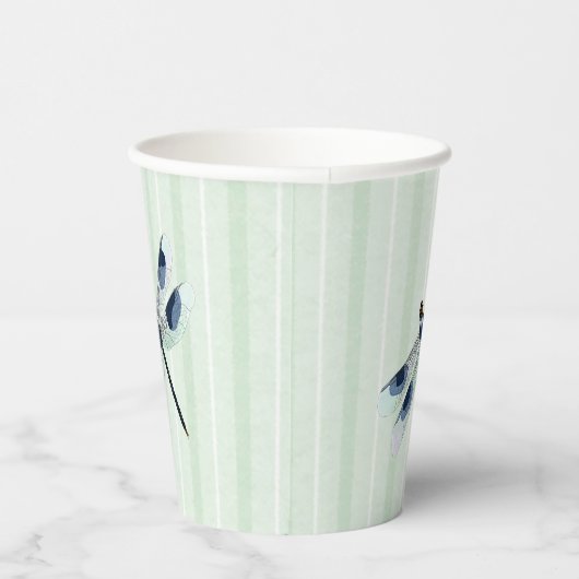 Chic Dragonfly Pappbecher (Rechts)