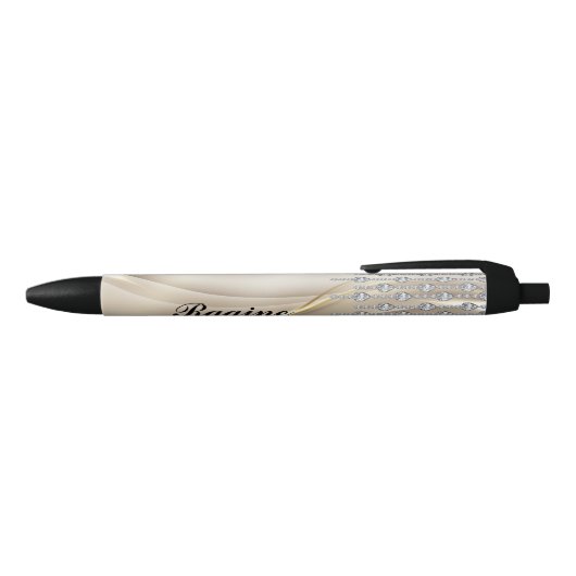 Chic Driving Diamonds Personalisiert Pen Kugelschreiber (Oberseite)