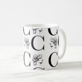 Chic-Druck-Tasse Kaffeetasse (VorderseiteRechts)