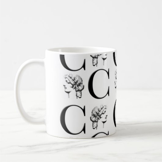 Chic-Druck-Tasse Kaffeetasse (Links)