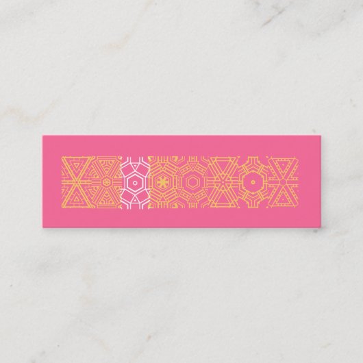 CHIC DRUCKS VISITENKARTE (Vorderseite)