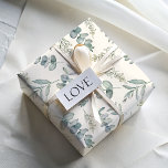 Chic Dusty Blue Eucalyptus Pattern Wedding Geschenkpapier Set<br><div class="desc">Dies ist ein hübsches Aquarelldesign,  inspiriert durch Eukalyputus und Blattwerk für diese besonderen Momente. Ideal für Hochzeiten,  Jubiläen und vieles mehr.</div>