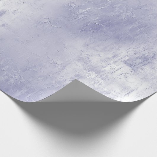 Chic Dusty Lavender Lila Geschenkpapier (Ecke)